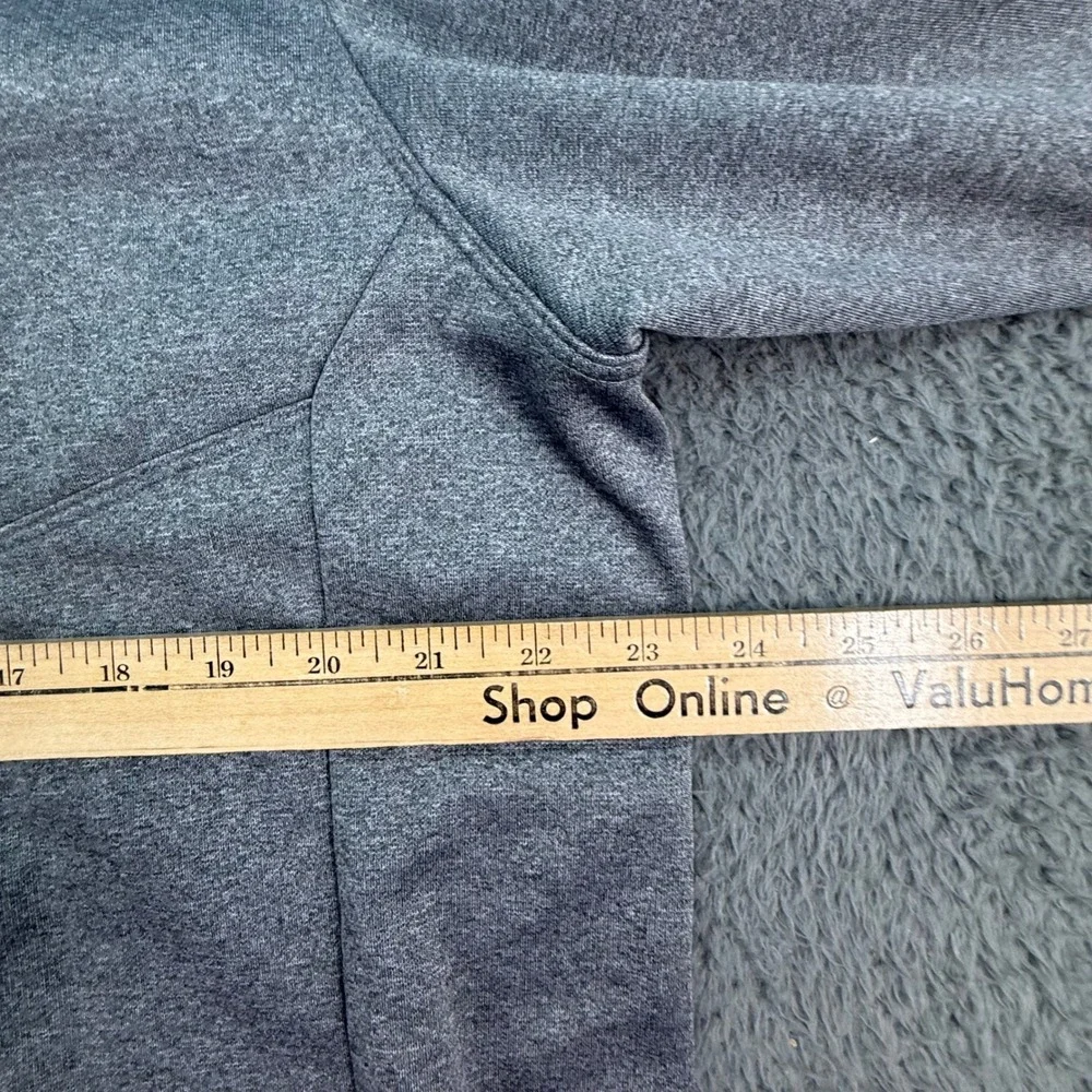 The North Face Canyonlands Mens XL‎ Gray 1/2 Zip Fleece Lined Chest Pocket
